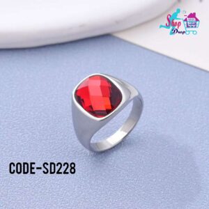 অরজিনাল রুবি পাথর হাতের আংটি  (Code:SD228)