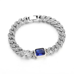 Blue Stone New Stainless-Steel Bracelet