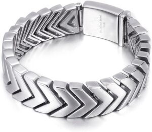 316L100% Stainless Steel Bangle Bracelet