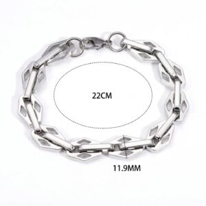 Heavy Legacy link Silver Bracelet